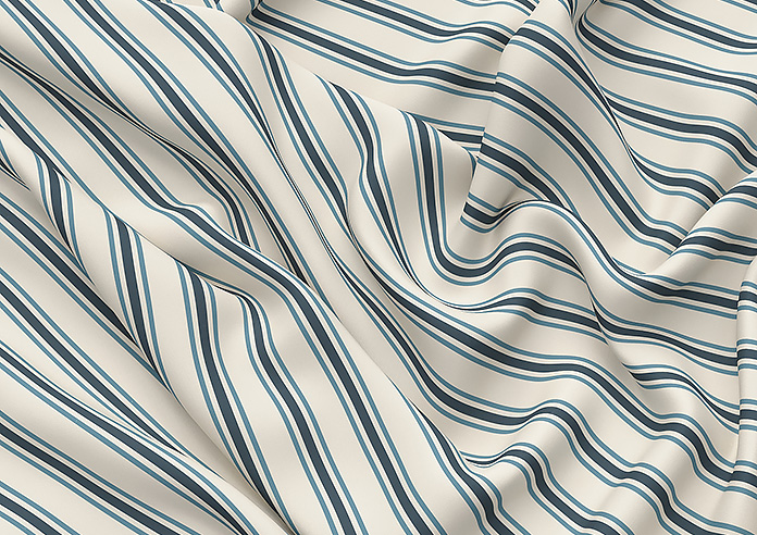 The British Stripe Co. Mary, Polzeath No.2 - Roman Blind - Image 4